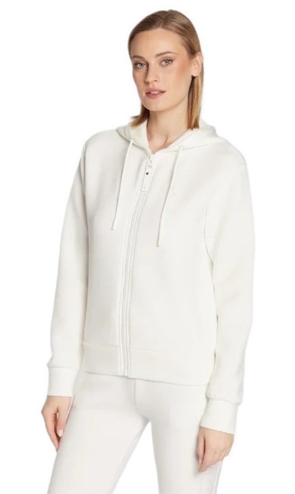 Bluza dama Guess, Viscoza, Alb, Alb