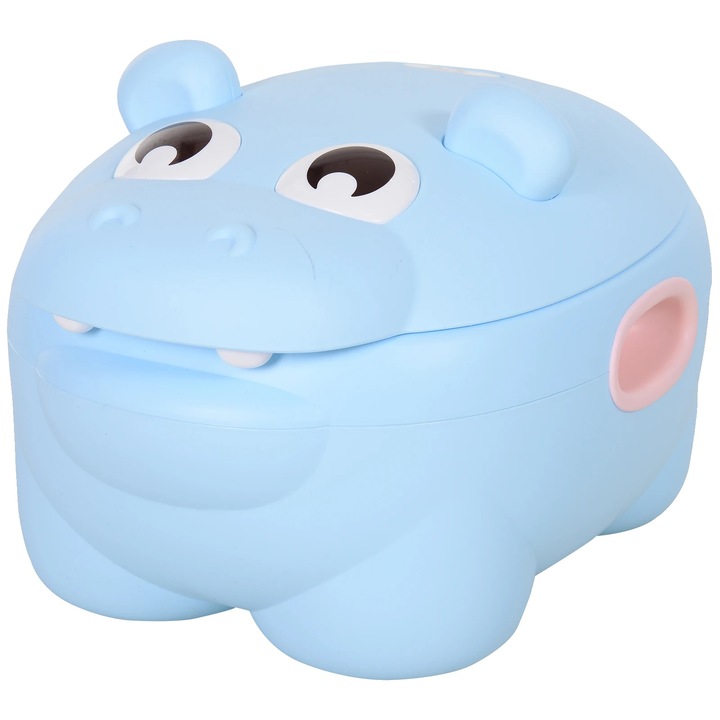 Olite WC, Hippo, design unisex, albastru, 40x30x23cm