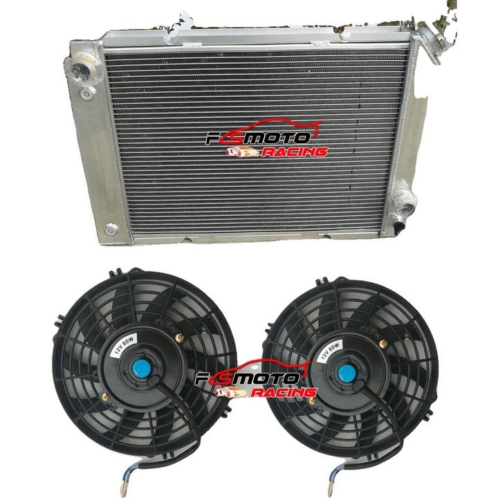 Radiator din aluminiu pentru Pontiac Fiero, capacitate de racire crescuta, constructie robusta, 24x16.5inch