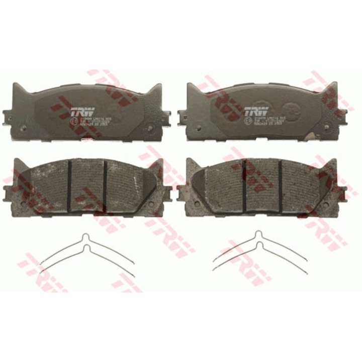 Комплект спирачни накладки, дискови спирачки TRW GDB3429