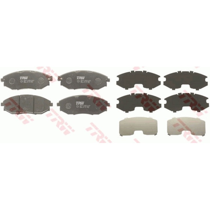 Set placute de frana, frane cu disc TRW GDB4179