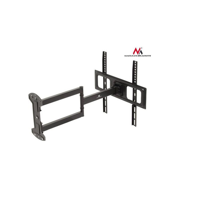 Стойка за телевизор Maclean, MC-711N, 26-55", Универсална, 30 кг, Черен