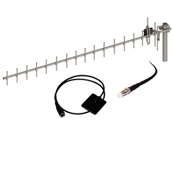 Antena Yagi GSM, 16.5dBi, 10mcablu, set cu adaptor universal pentru telefon mobil Antena Yagi GSM, 16.5dBi, 10mcablu, set cu adaptor universal pentru telefon mobil