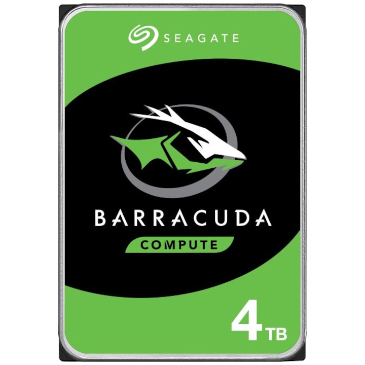 Хард диск Seagate BarraCuda 4TB, 5400 об/мин, 256MB, SATA3
