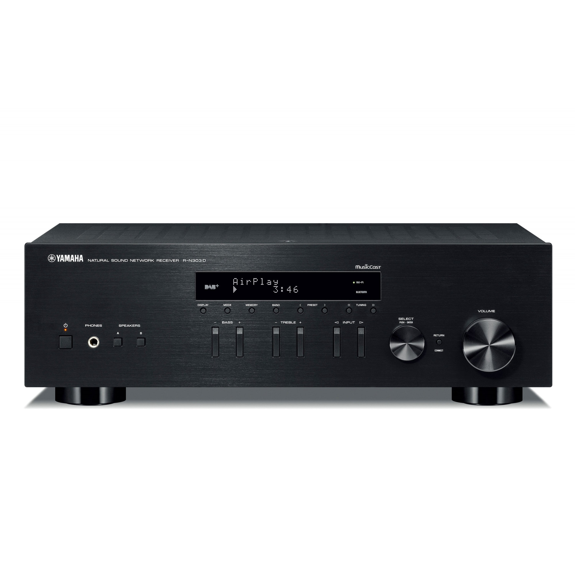 Receiver Yamaha MusicCast R-N303D Negru