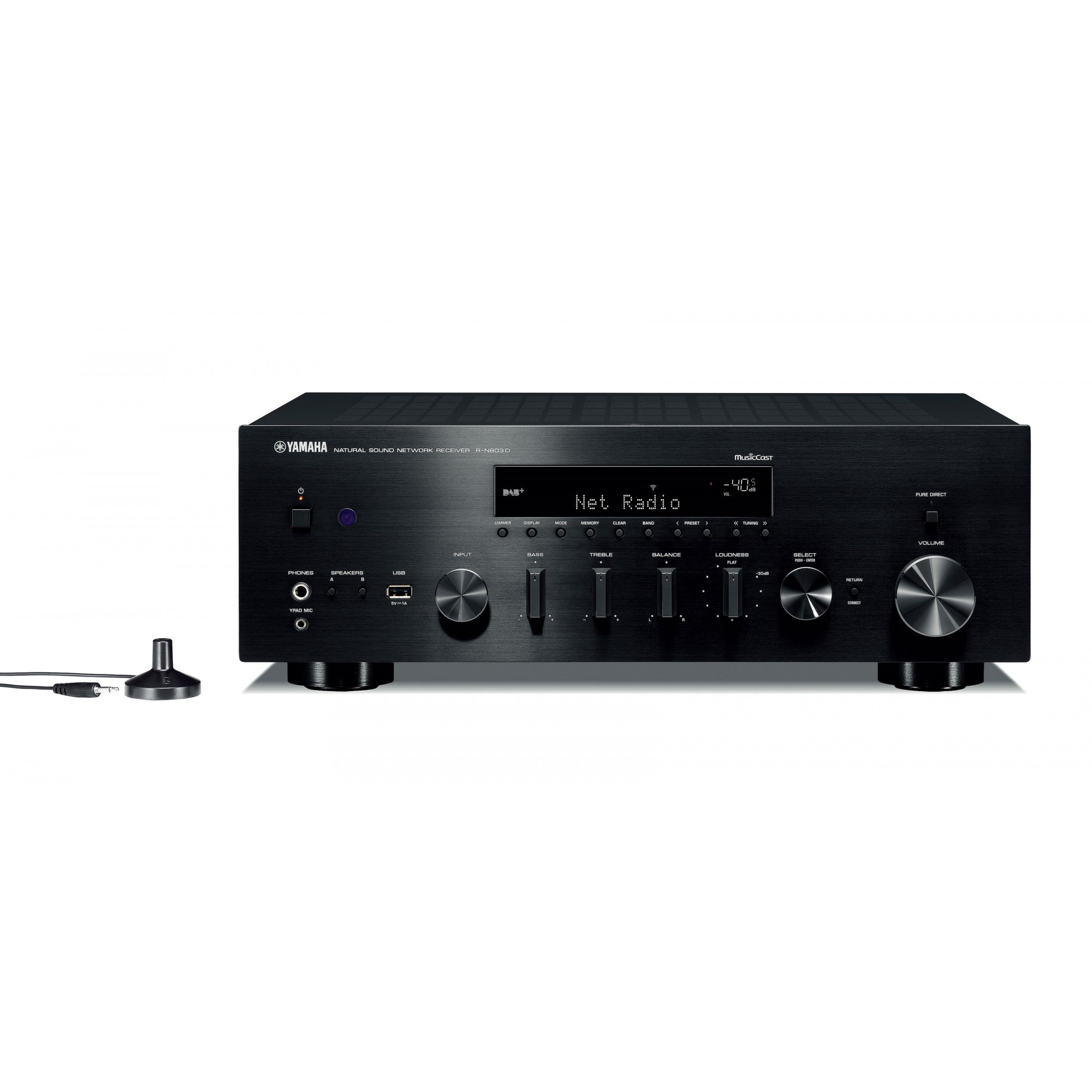 Receiver Stereo Yamaha R-N803D Negru
