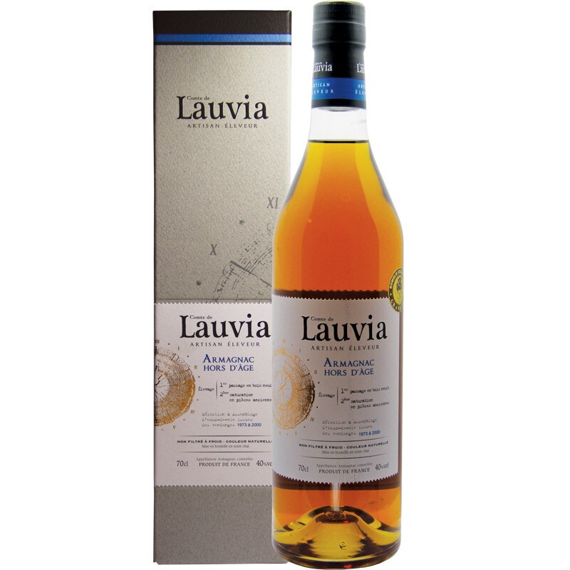 Armagnac Comte de Lauvia Hors D'age, 0.7l, 40%