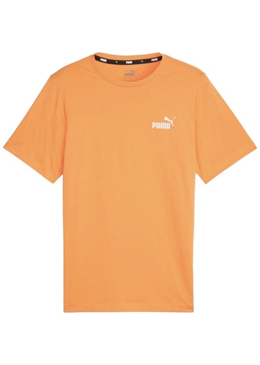 Tricou barbati, Puma, Ess Small Logo, portocaliu, bumbac