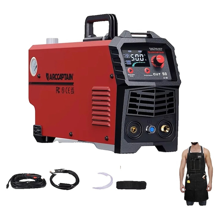 Masina de taiat cu plasma, tehnologie HF Pilot Arc, design usor, CUT50-3
