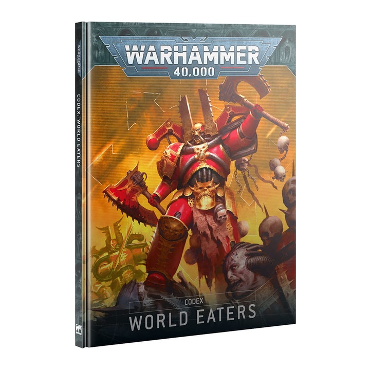 Warhammer 40000 10. kiadású játékkiegészítő, Codex: World Eaters 2025, Games Workshop, angol, többszínű