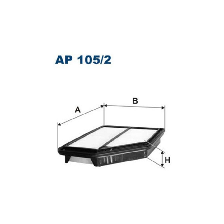 Levegőszűrő Filtron AP 105/2 294,5x199x46mm