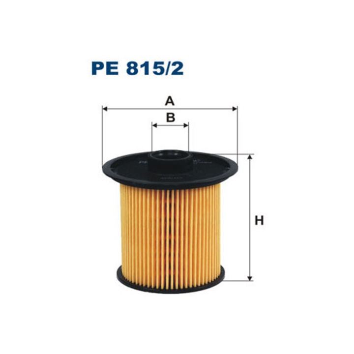 Üzemanyagszűrő Filtron PE 815/2, 19x77mm