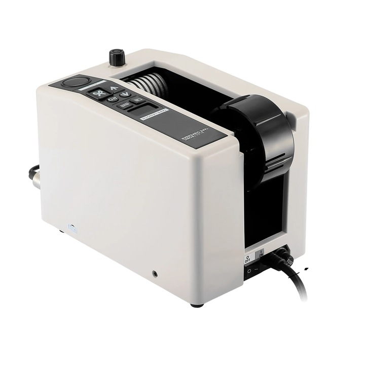 Dispenser automat de banda, lungime ajustabila 20-999 mm, latime banda 7-50 mm, 220V, dimensiuni 137x245x156 mm