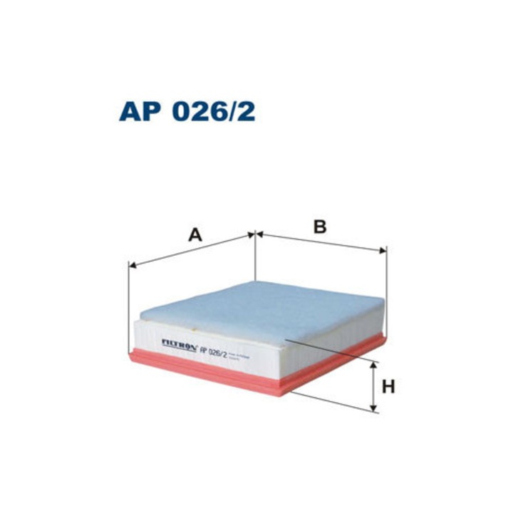 Filtru de aer Filtron AP 026/2 230x204x70mm