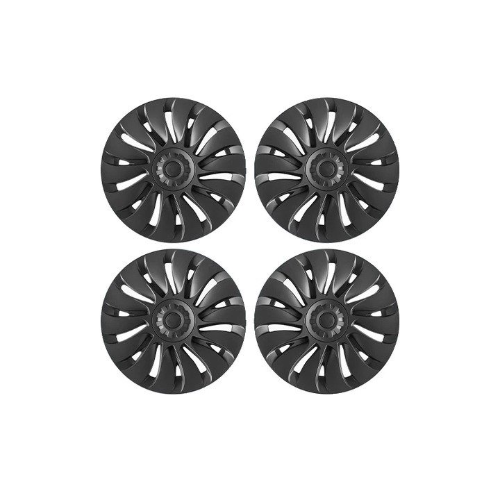 Capace roti 19" pentru Tesla Model Y, stil Storm, 55x55x35cm, set