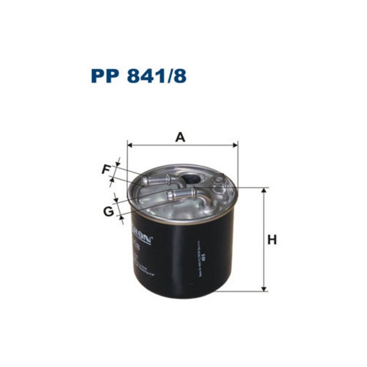 Filtron PP 841/8 üzemanyagszűrő, 10x91x125mm