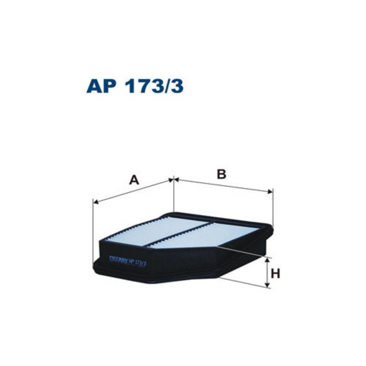 Filtron AP 173/3 légszűrő 239x216x52mm