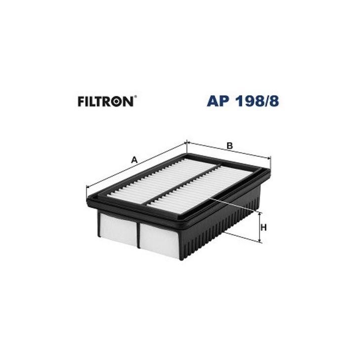 Levegőszűrő Filtron AP 198/8 248x137x57mm