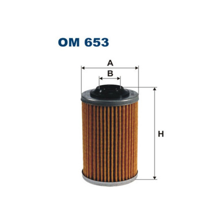 Filtron OM 653 olajszűrő, 18x53x98mm