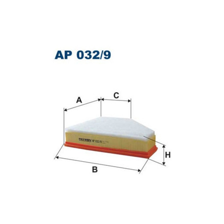 Въздушен филтър Filtron AP 032/9 302x234x70 мм