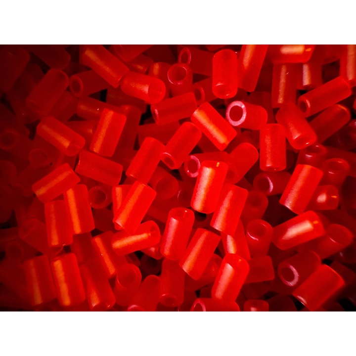 Margele japoneze din sticla pentru bijuterii handmade, tubulare 3mm, 5F, 5g