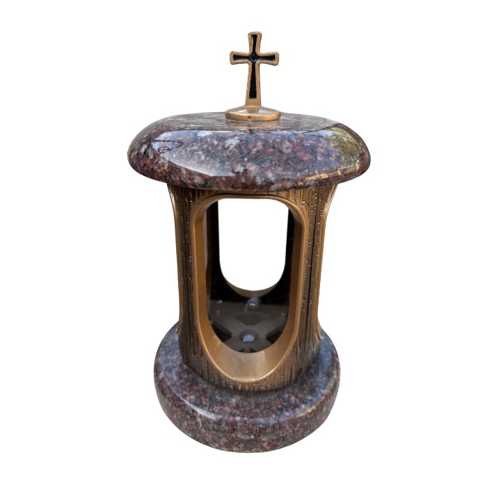 Felinar Granit FITUNIVERSAL model 4, 28x15x15cm, metal