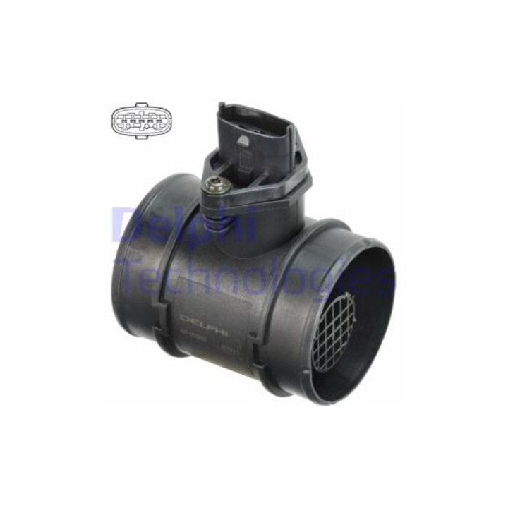 Légáramlás-érzékelő, DELPHI, AF10302-12B1