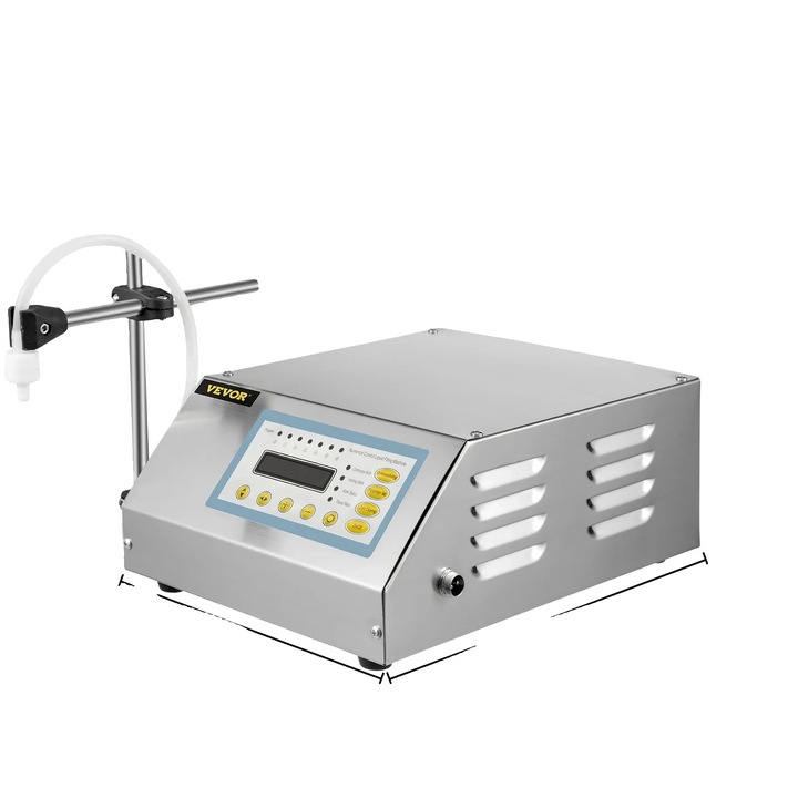 Masina de umplere, Vevor, GFK-160, 5-3500 ml, albastru inchis, 35x27x15 cm