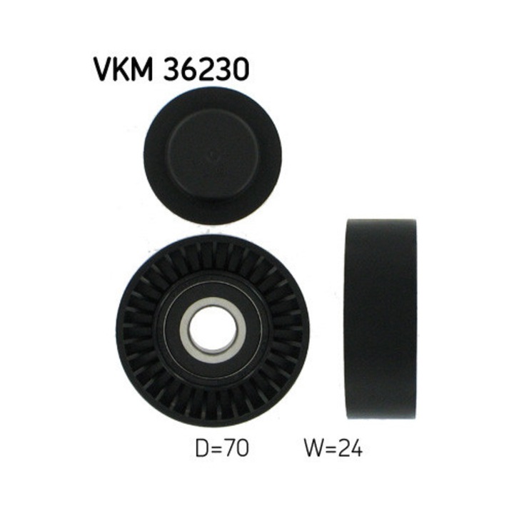 Водеща ролка за пистов ремък SKF VKM 36230