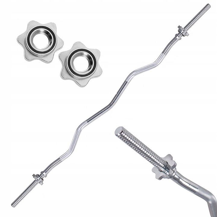 Bara cu surub usor indoita 120 cm / 25,4 mm