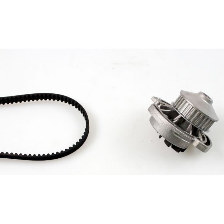 Pompa + set curea distributie HEPU PK05330, 128 dinti, 19mm