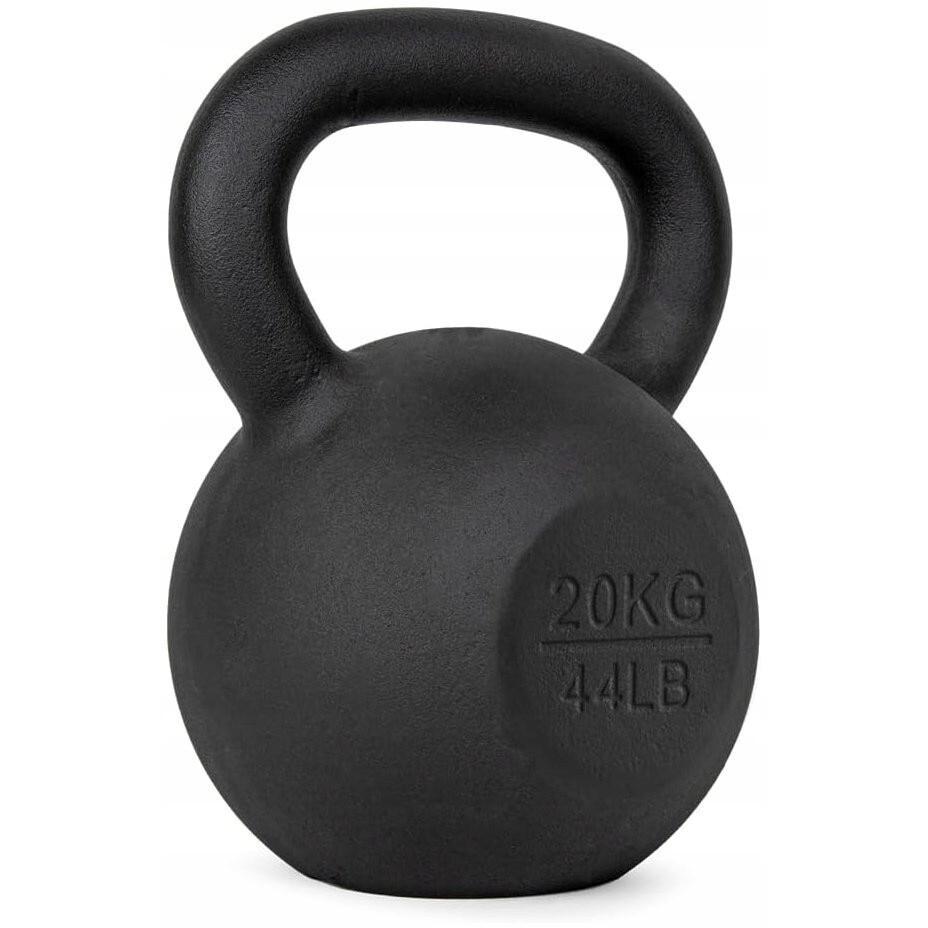Kettlebell, 20 kg, negru - eMAG.ro