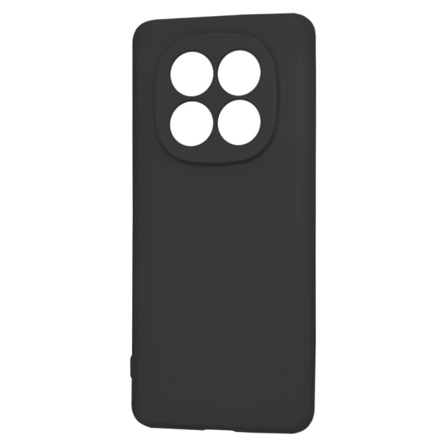 Husa protectie compatibila cu Xiaomi Redmi Note 14 Pro 5G, Silicon Flexibil Mat, Protectie Camera, Margini Ridicare pentru protectie ecran, Negru