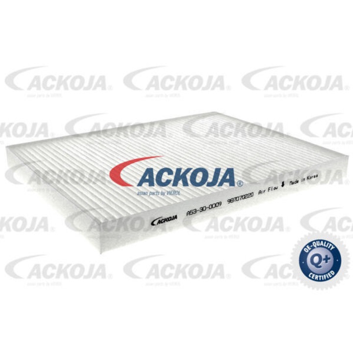 Szűrő, belső tér szellőzés ACKOJA A53-30-0009