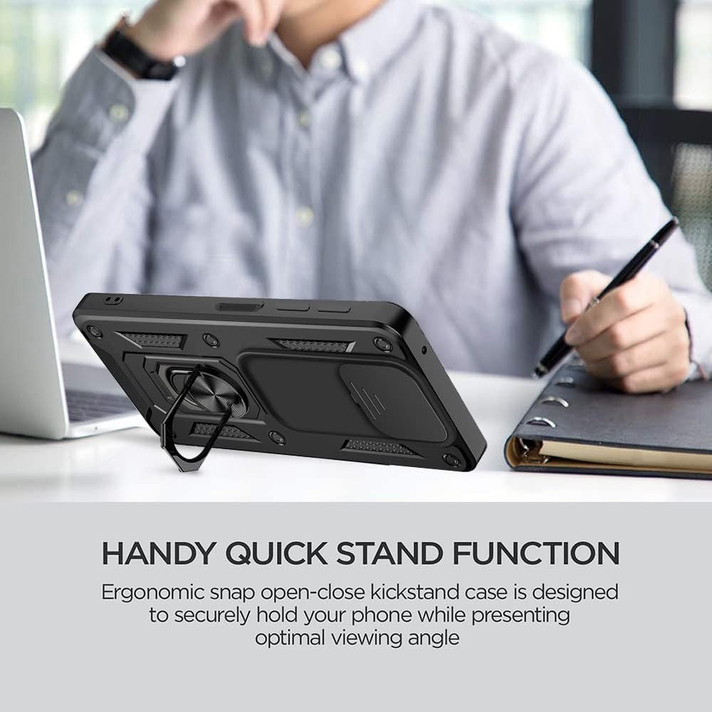 Husa pentru Samsung Galaxy A30s / A50 / A50s - Techsuit CamShield Series - Black