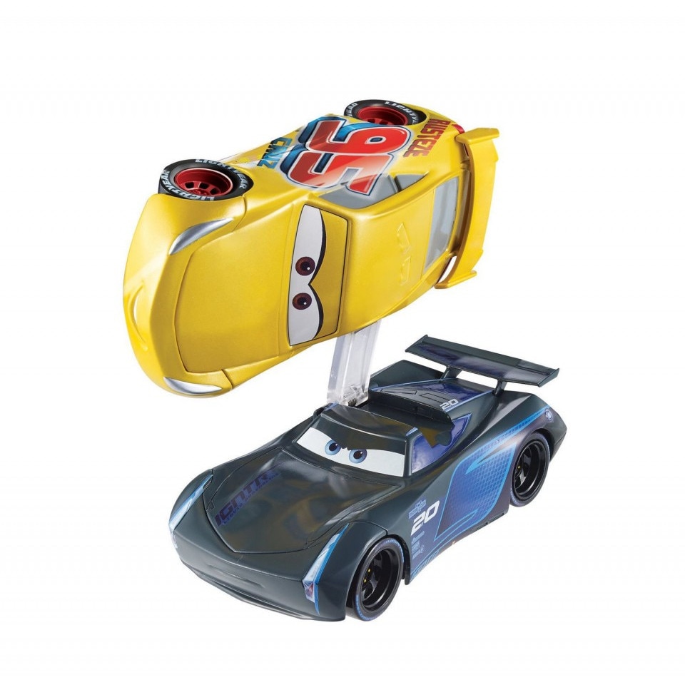 Set de masinute Disney Cars 3 - Cruz Ramirez vs Jackson Storm