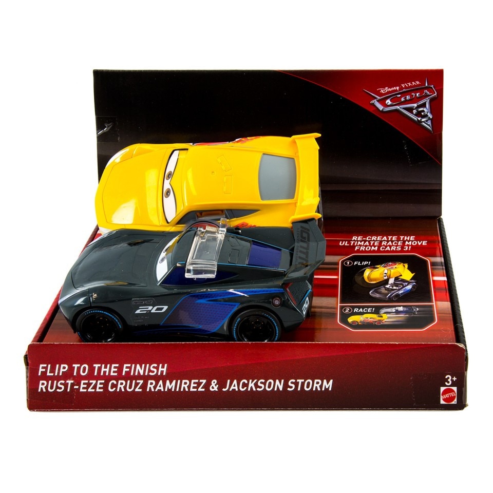 Mainan Cruz Ramirez As Jackson Storm Diecast Set De Masinute