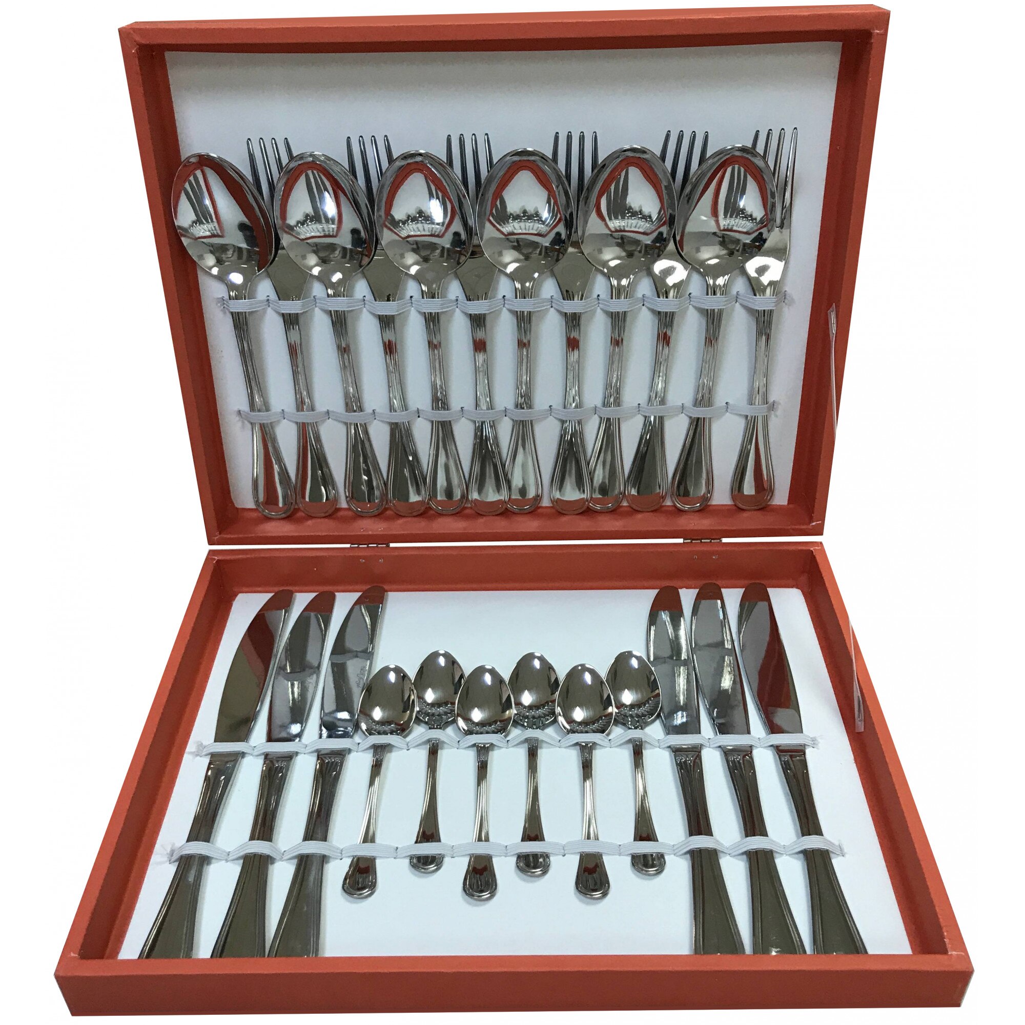 Set tacam Rugiada, 24 piese, cutie lux