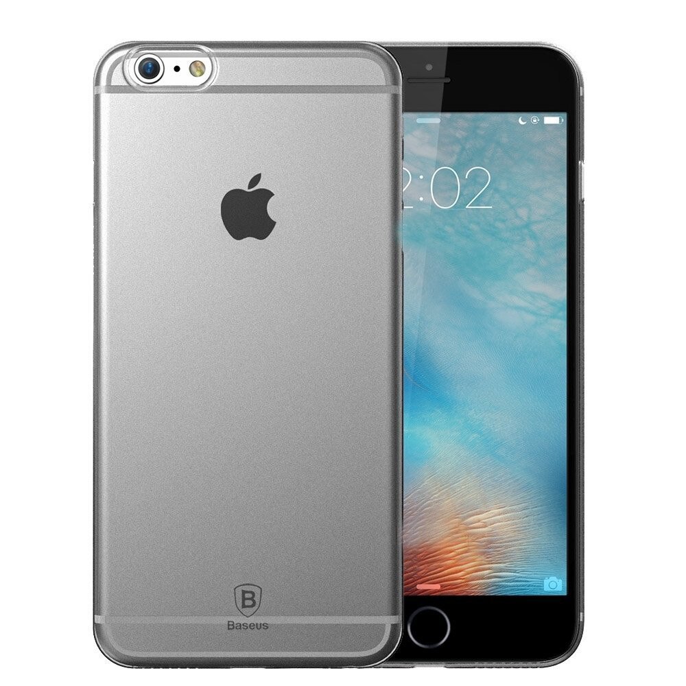 Husa Baseus Originala PP Ultra Slim iPhone 6 / 6S, Gri Transparent