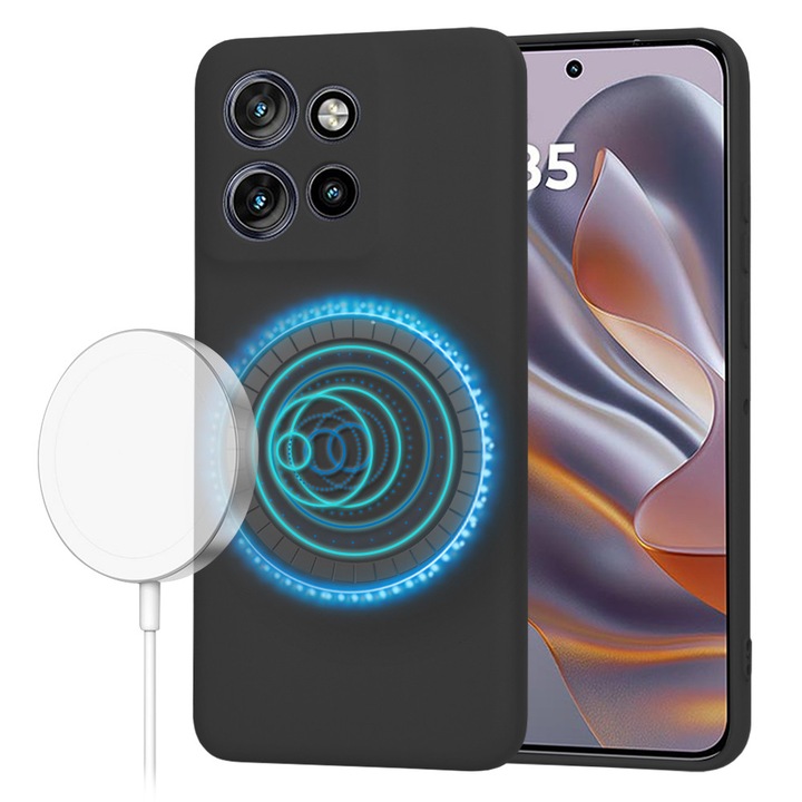 Husa pentru Motorola Edge 50 Neo / Motorola ThinkPhone 25 - Techsuit SoftFlex MagSafe - Black