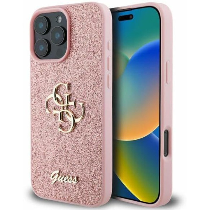 Védőtok iPhone 16 Pro-hoz, M56, termoplasztikus, púderrózsaszín