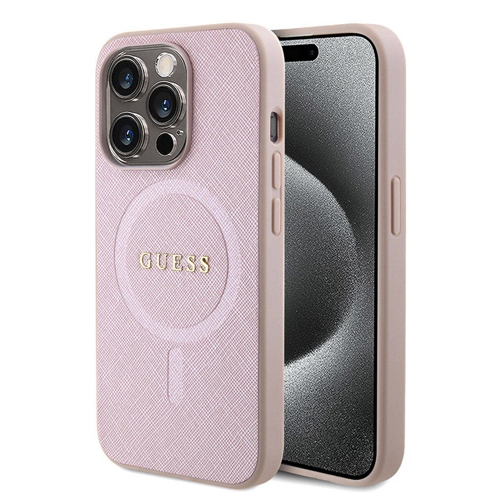 Защитен калъф за iPhone 15 Pro, AIR Safe, H17, термопластичен, пудрово розов