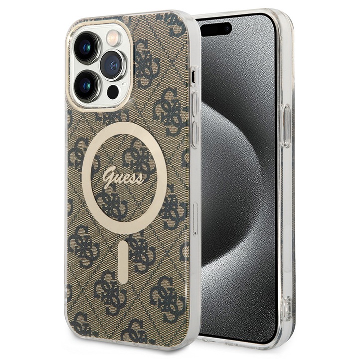 Защитен калъф за iPhone 15 Pro, O52, Lexgard, светлокафяв