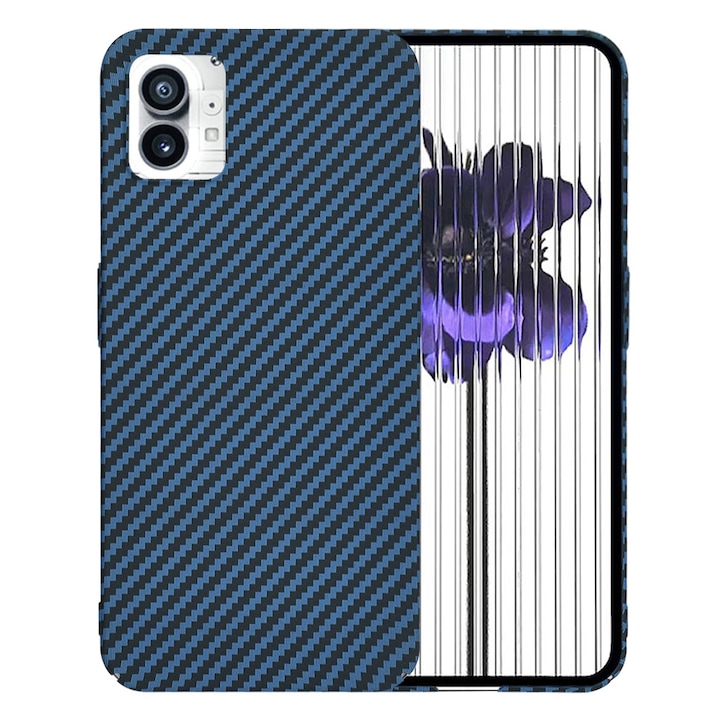 Carcasa de protectie pentru Nothing Phone (1), cyan