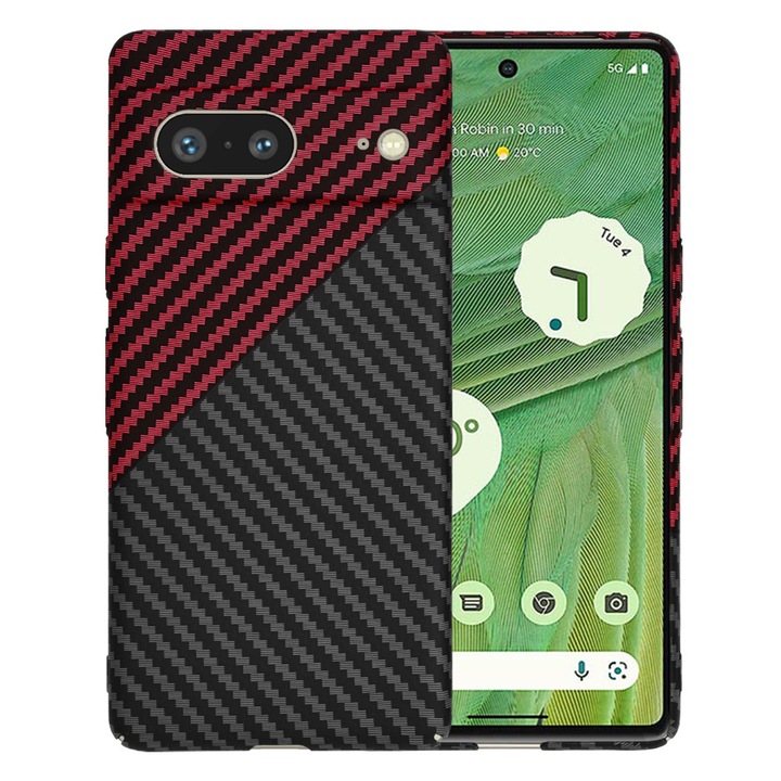 Husa Protectie pentru Google Pixel 7, AIR Protect, F48, Lexgard, Noble Red Vortex