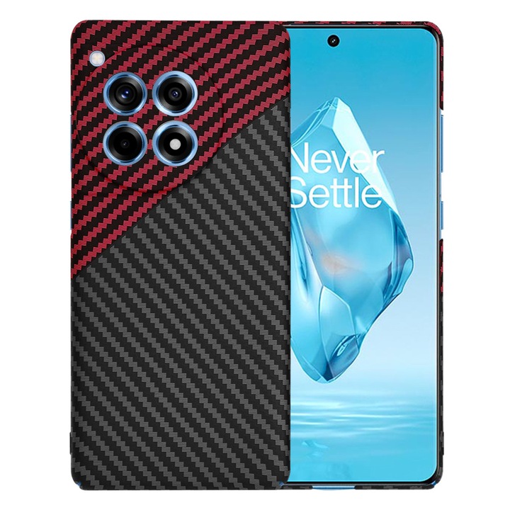 Защитен калъф, съвместим с OnePlus 12R, Tim, Red Vortex