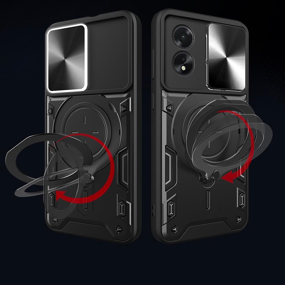 Carcasa de protectie pentru Oppo A60 4G, roz auriu