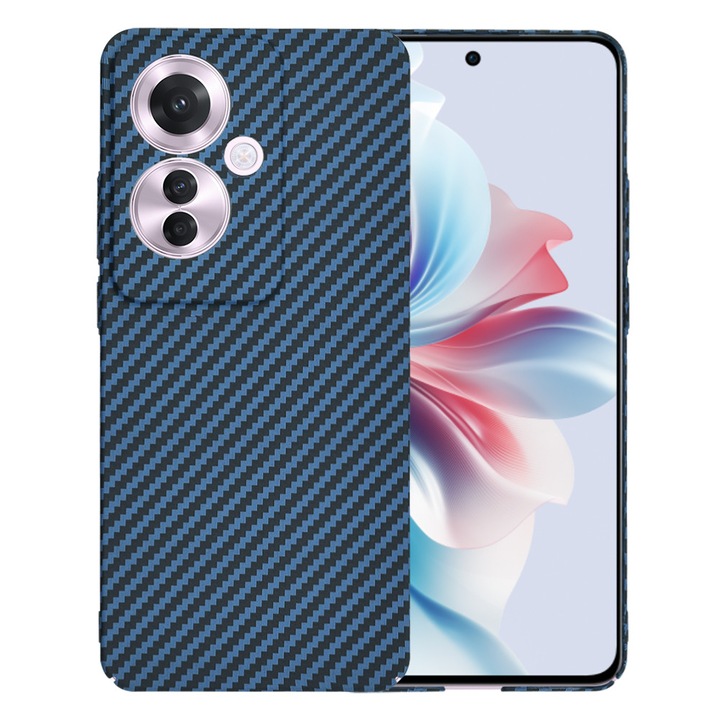 Carcasa de protectie pentru Oppo Reno11 F, cyan