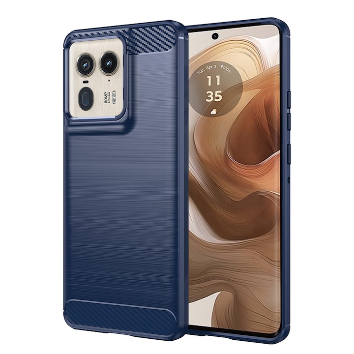 Carcasa de protectie pentru Motorola Edge 50 Ultra, albastru