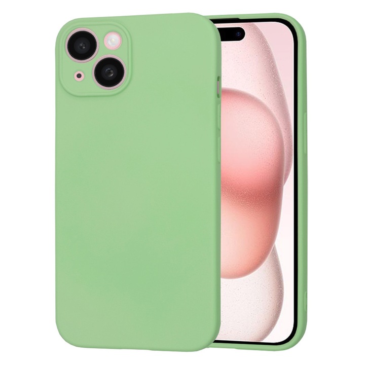Husa pentru iPhone 15 Techsuit soft flex mint green